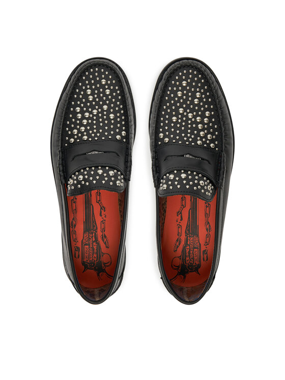 Naked Wolfe Mokasíny Naked Wolfe Riviera Černá