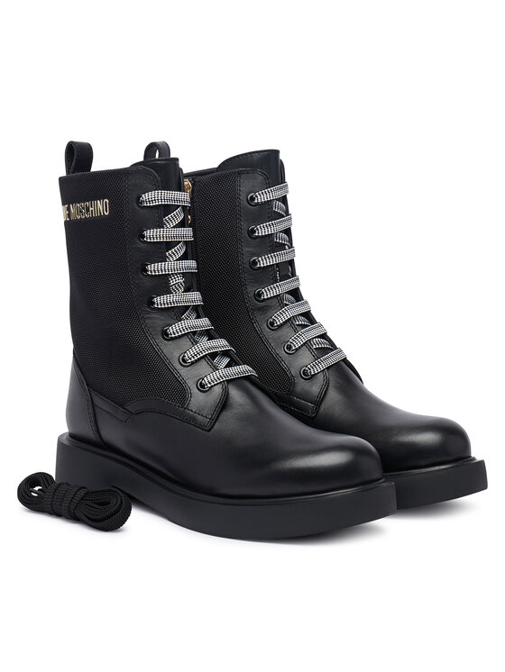 LOVE MOSCHINO Черевики LOVE MOSCHINO JA24074G1PIO100A Чорний