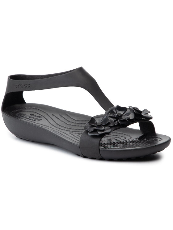 Crocs Sandały Crocs Serena Embellish Sndl W 205601 Czarny