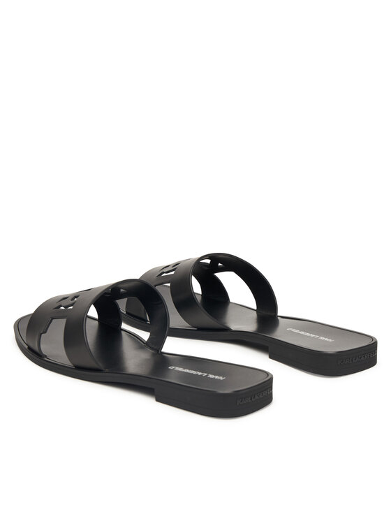 KARL LAGERFELD Шльопанці KARL LAGERFELD Skoot III KL80405C Чорний