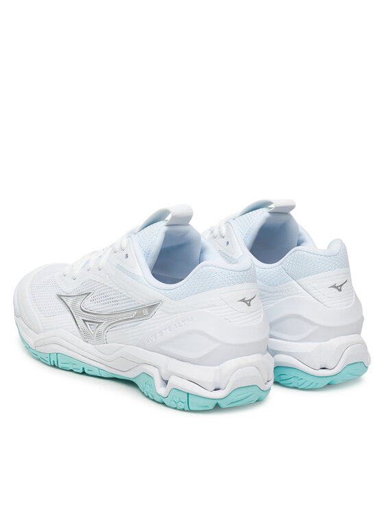 Mizuno Παπούτσια Σάλας Mizuno Wave Stealth 6 X1GB2430 Λευκό