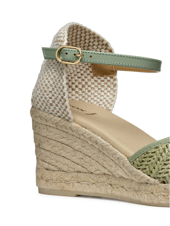 Geox Espadrile Geox Gelsa Low D55NGE 02MLM C3002 Verde