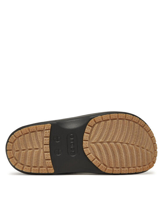 Crocs Шльопанці Crocs Classic Lined Shorty 211380 Чорний