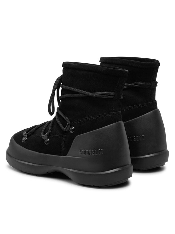 Moon Boot Čizme za snijeg Moon Boot Luna Boot Suede 80D2480030 Crna