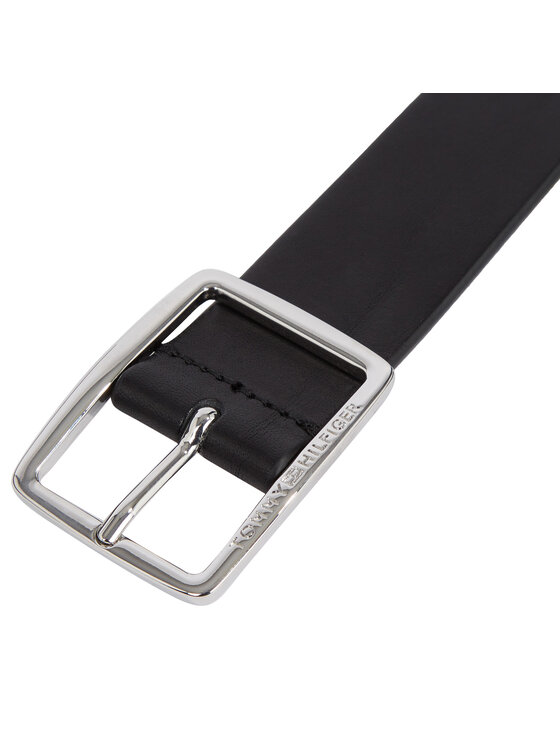 Tommy Hilfiger Férfi öv Tommy Hilfiger New Buckle Jeans Belt 3.5 AM0AM11471 Fekete