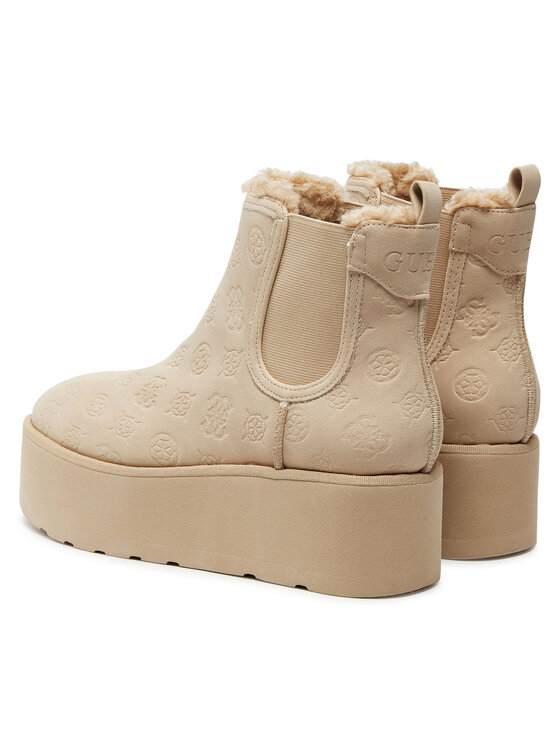 Guess Botine Guess Jilaine FLFJIL FAL10 Bej