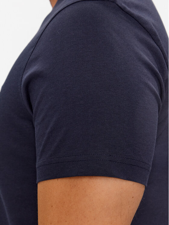 Gant Gant Póló Shield 2003185 Sötétkék Slim Fit