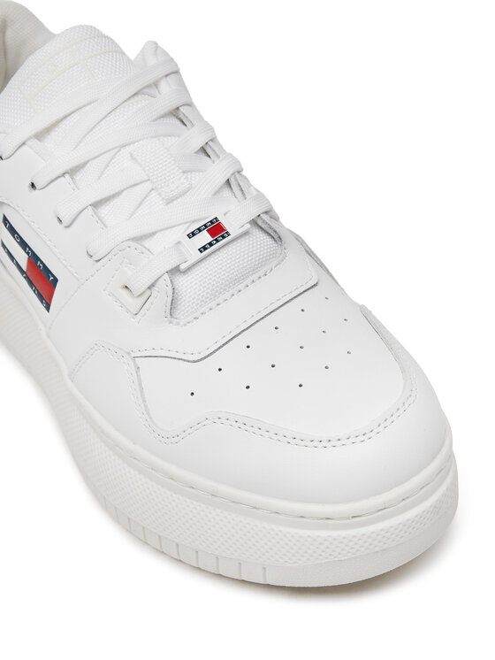 Tommy Jeans Superge Tommy Jeans Tjw Retro Basket Flatform Ess EN0EN02506 Bela