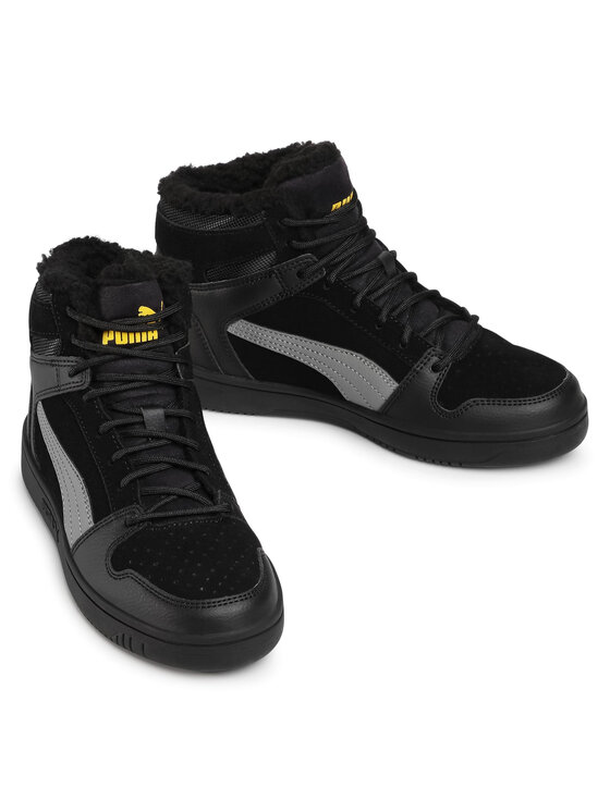 Puma Αθλητικά Puma Rebound Layup Fur Sd Jr 370497 06 Μαύρο