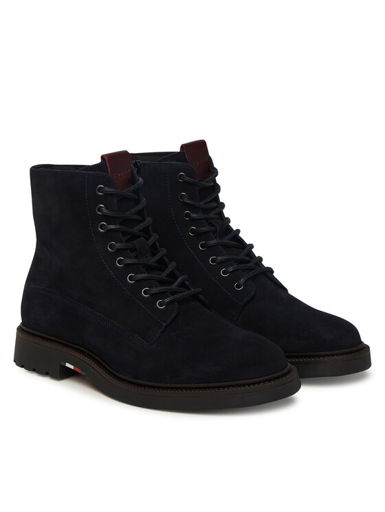 Tommy Hilfiger Zimski škornji Tommy Hilfiger Comfort Lwt FM0FM05594 Mornarsko modra
