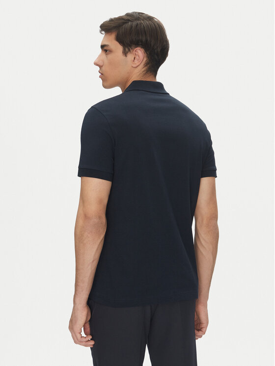 BOSS BOSS Поло Passerzip 50537507 Cиній Slim Fit