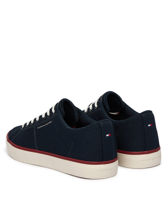 Tommy Hilfiger Tenisówki Tommy Hilfiger Harlem Core Ii Seasonal Textile FM0FM05820 Granatowy