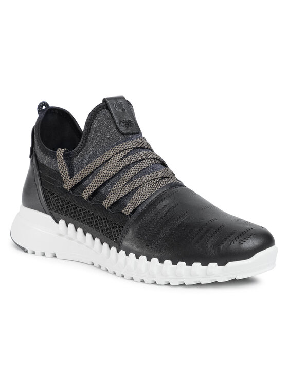 ECCO Sneakersy ECCO Zipflex W 80374301001 Czarny