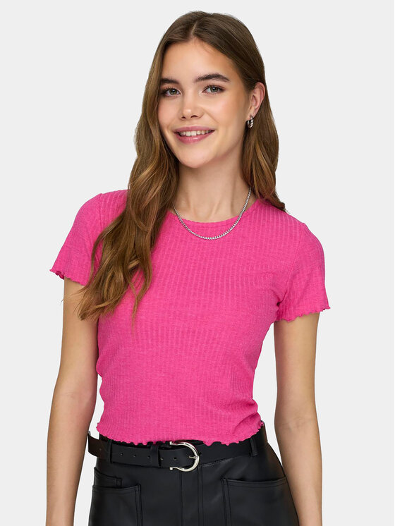 ONLY ONLY Футболка Emma 15201206 Рожевий Regular Fit