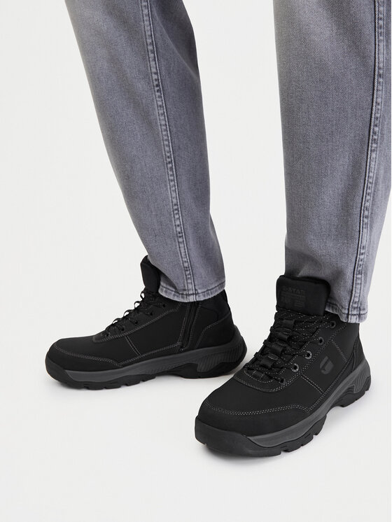 G-STAR Šnurovacia obuv G-Star Raw CEO-JONAS-01 Čierna