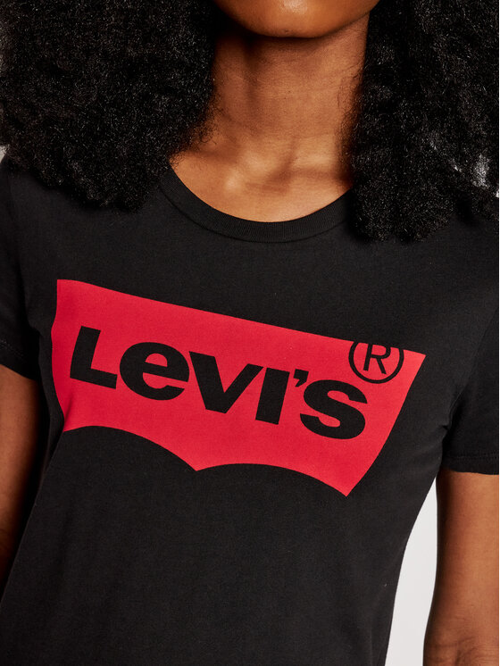 Levi's® Levi's® Majica The Perfect Graphic Tee 17369-0201 Črna Regular Fit
