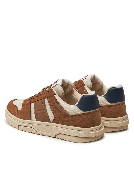 Tommy Jeans Sneakersy Tommy Jeans EM0EM01457 Brązowy