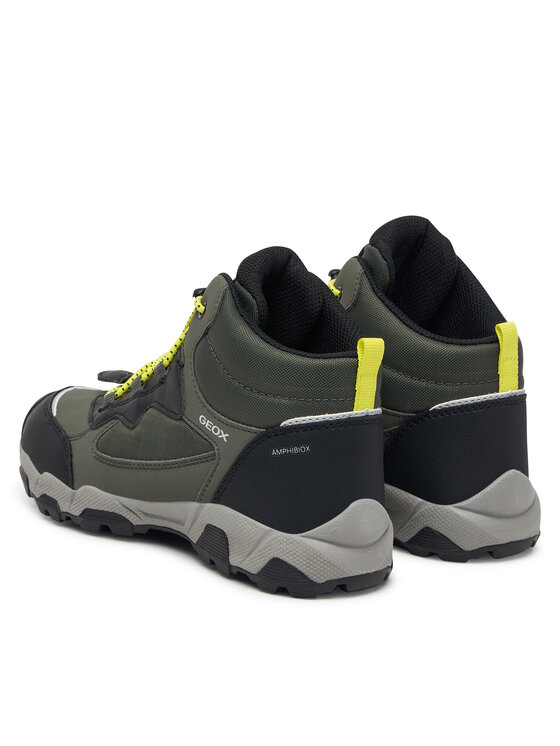 Geox Bakancs Geox J Magnetar Boy B Abx J463ZC 050FU C0914 S Sötétzöld