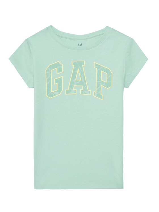 Gap Gap Футболка 721891-02 Зелений Regular Fit