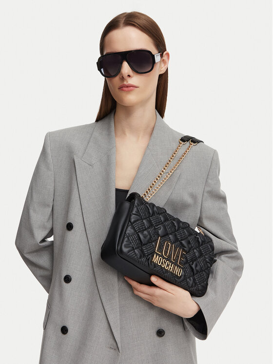 LOVE MOSCHINO Kabelka LOVE MOSCHINO JC4126PP1PL1000A Čierna