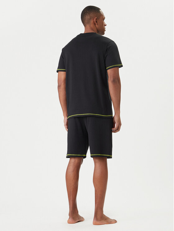 Guess Guess Pijama U6GX03 KCAM1 Negro Regular Fit