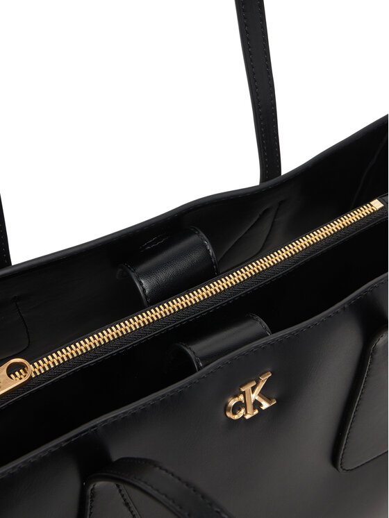 Calvin Klein Rankinė Calvin Klein Ck Medium Work Tote LV04F3442G Juoda