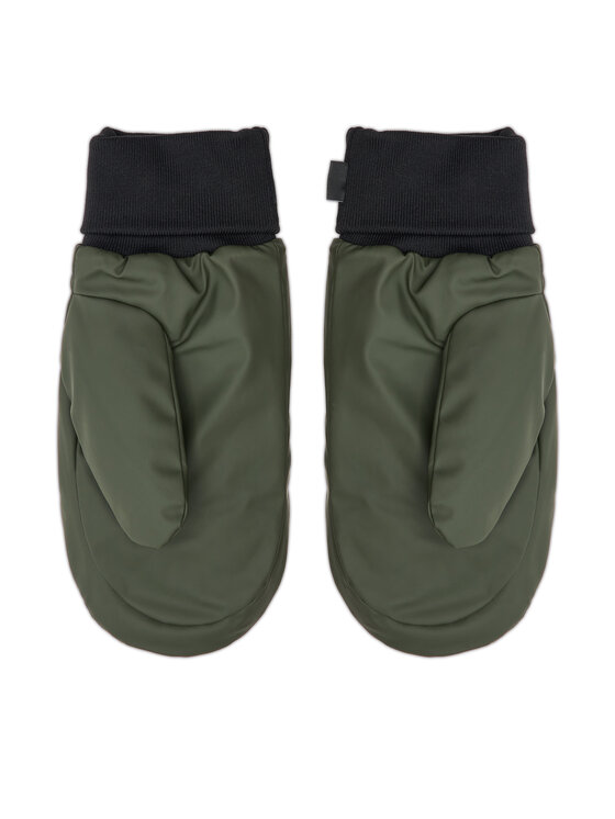 Rains Rukavice Rains Alta Puffer Mittens 16070 Zelená