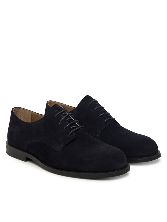 Calvin Klein Κλειστά παπούτσια Calvin Klein Ess Rubber Derby Su HM0HM01928 Μαύρο