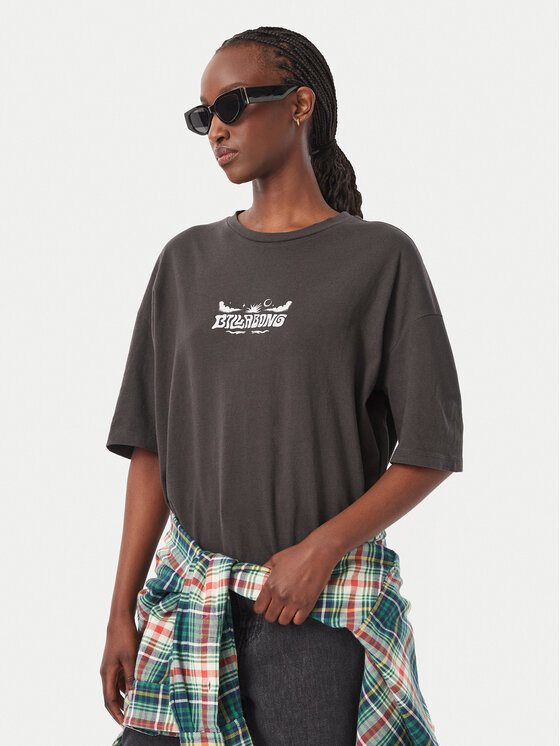 Billabong Billabong Camiseta EBJZT00638 Gris oscuro Oversize