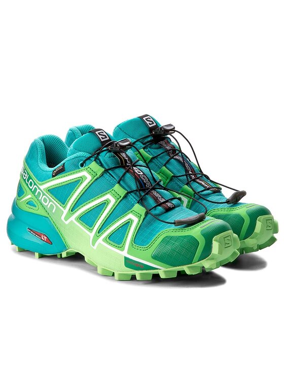 Salomon Pantofi pentru alergare Salomon Speedcross 4 Gtx W GORE-TEX 383083 20 G0 Verde