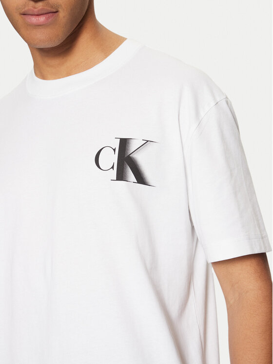 Calvin Klein Jeans Calvin Klein Jeans Marškinėliai J30J327475 Balta Regular Fit
