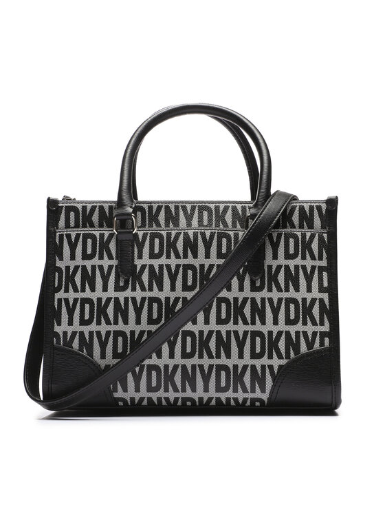 DKNY Дамска чанта DKNY Perri Box Satchel R33DYY94 Черен