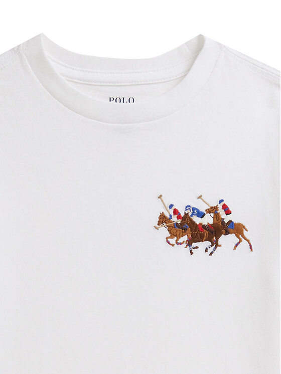 Polo Ralph Lauren Polo Ralph Lauren Camiseta 322A95734001 Blanco Regular Fit