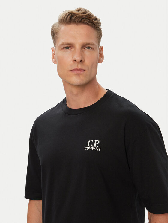 C.P. Company C.P. Company Camiseta 21CMTS209A110579W Negro Comfort Fit