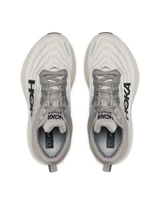 Hoka Běžecké boty Hoka Bondi 8 Wide 1127953 Šedá
