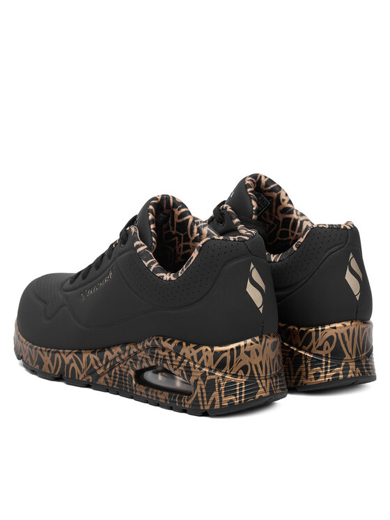 Skechers Сникърси Skechers Uno 155506/BKRG Черен