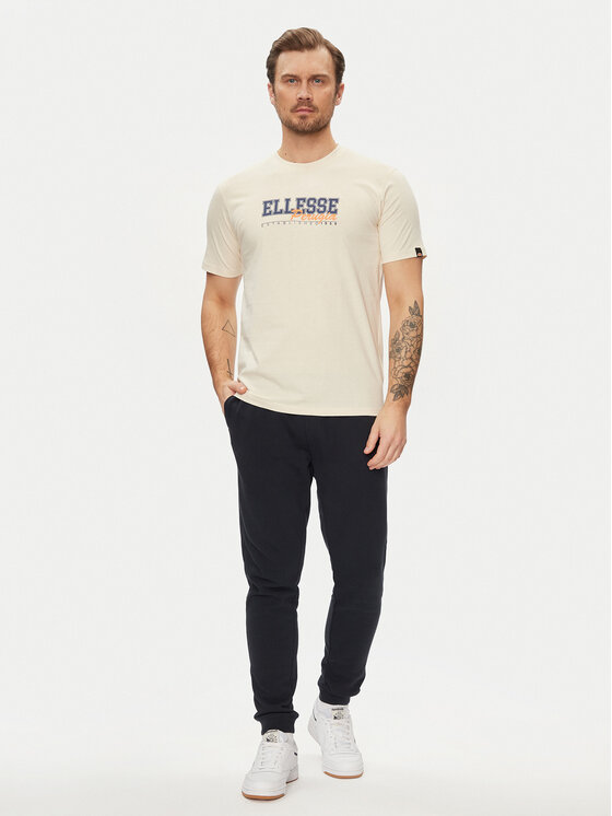 Ellesse Ellesse Póló Zagda SHV20122 Fehér Regular Fit
