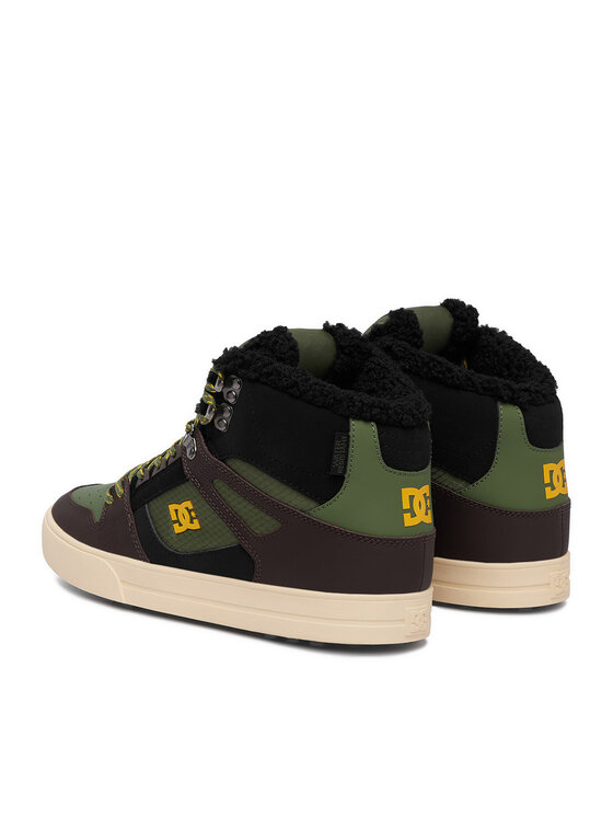 DC Shoes Snīkeri DC Shoes EO-PURE HIGH TOP WC WNT DC01802211 Tumši zaļa