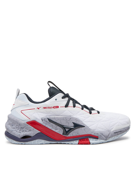 Mizuno Încălțăminte pentru sporturi de interior Mizuno Wave Stealth Neo 2 X1GA2400 Alb