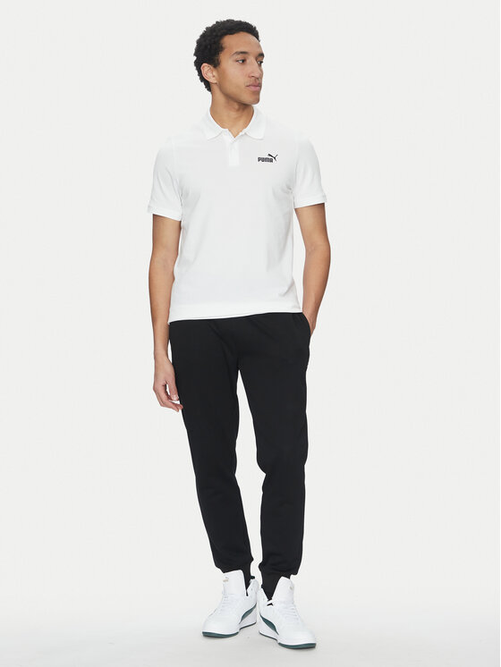 Puma Puma Polo majica Essentials 682552 Bela Regular Fit