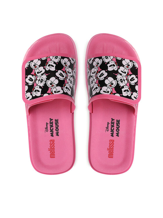 Melissa Шльопанці Melissa Groovy + Mickey Mouse 33632 Чорний