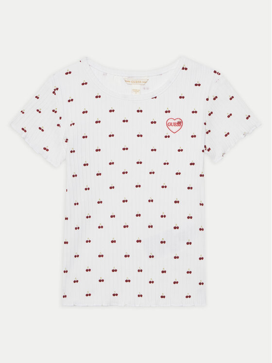 Guess Guess Футболка K5GI19 KCSQ4 Червоний Regular Fit