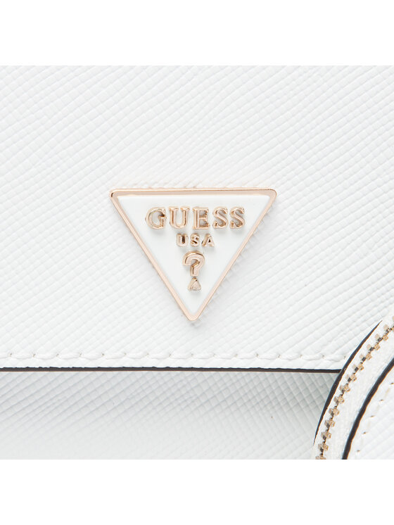 Guess Τσάντα Guess Alexie Crossbody Flap HWVG84 16190 Λευκό