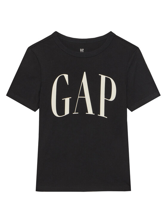 Gap Gap Футболка 708411-06 Чорний Regular Fit