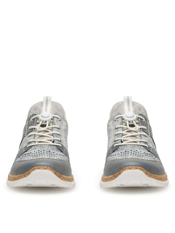 Rieker Pantofi Rieker N4255-12 Gri