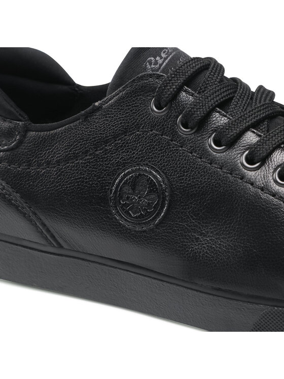 Sneakersy Rieker B7004-00 Czarny | Eobuwie.com.pl