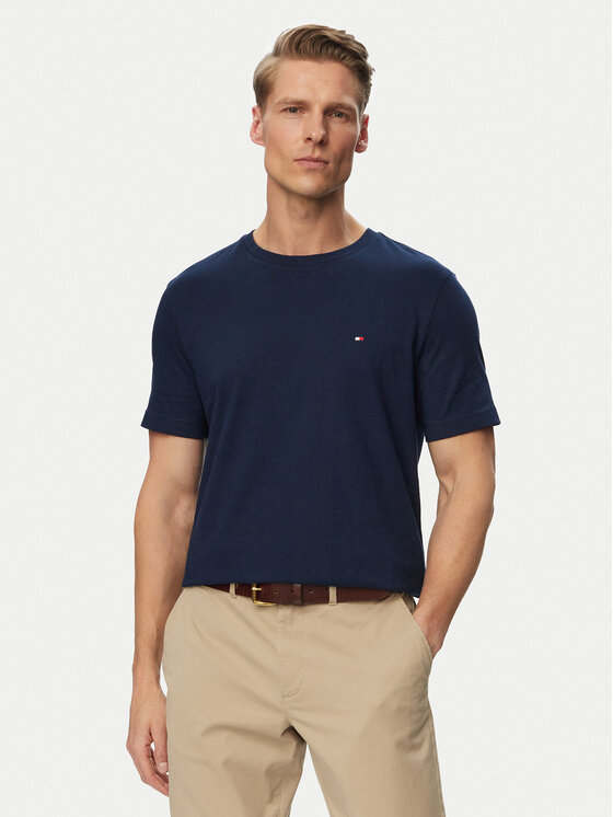 Tommy Hilfiger Tommy Hilfiger Camiseta Ess Seasonal MW0MW39995 Azul marino Regular Fit