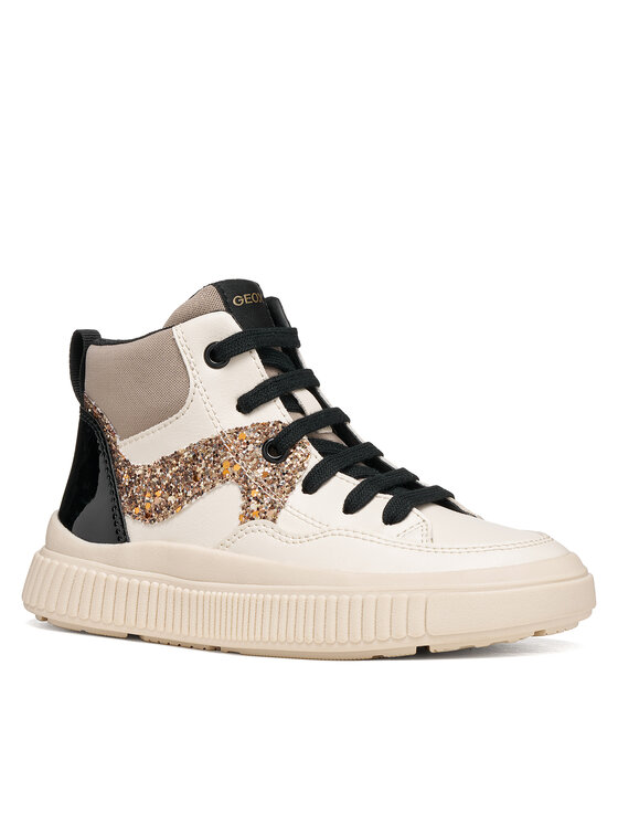 Geox Sneakers Geox J Laquinny Girl J66M3D 05402 C1MB6 S Crem