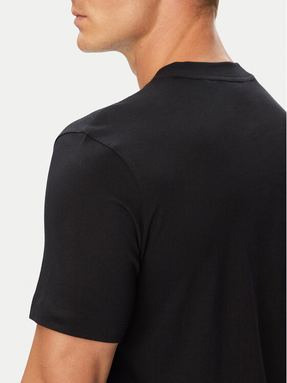HUGO HUGO Camiseta Daffilo 50568689 Negro Regular Fit