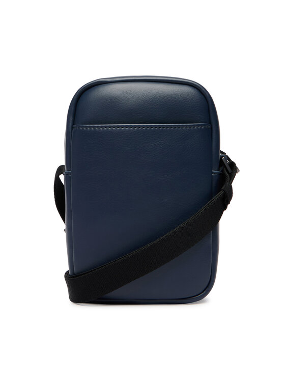 Calvin Klein Torbica za okrog pasu Calvin Klein Bold Ck Slim Reporter LV04D3279G Mornarsko modra